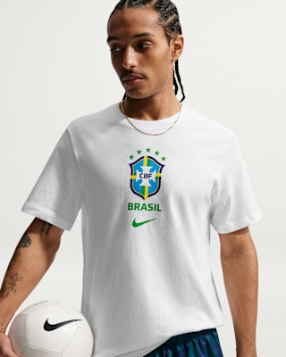 NIKE Brasil サッカー Tシャツ Brazil Men's Nike Soccer T-Shirt. Nike.com